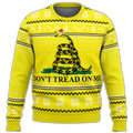 Don't Tread On Me Premium Ugly Christmas Sweater