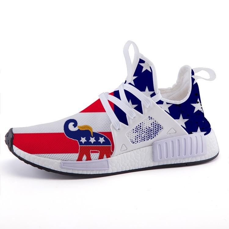 2020 President Trump US Flag Republican Inspired Nomad Shoes