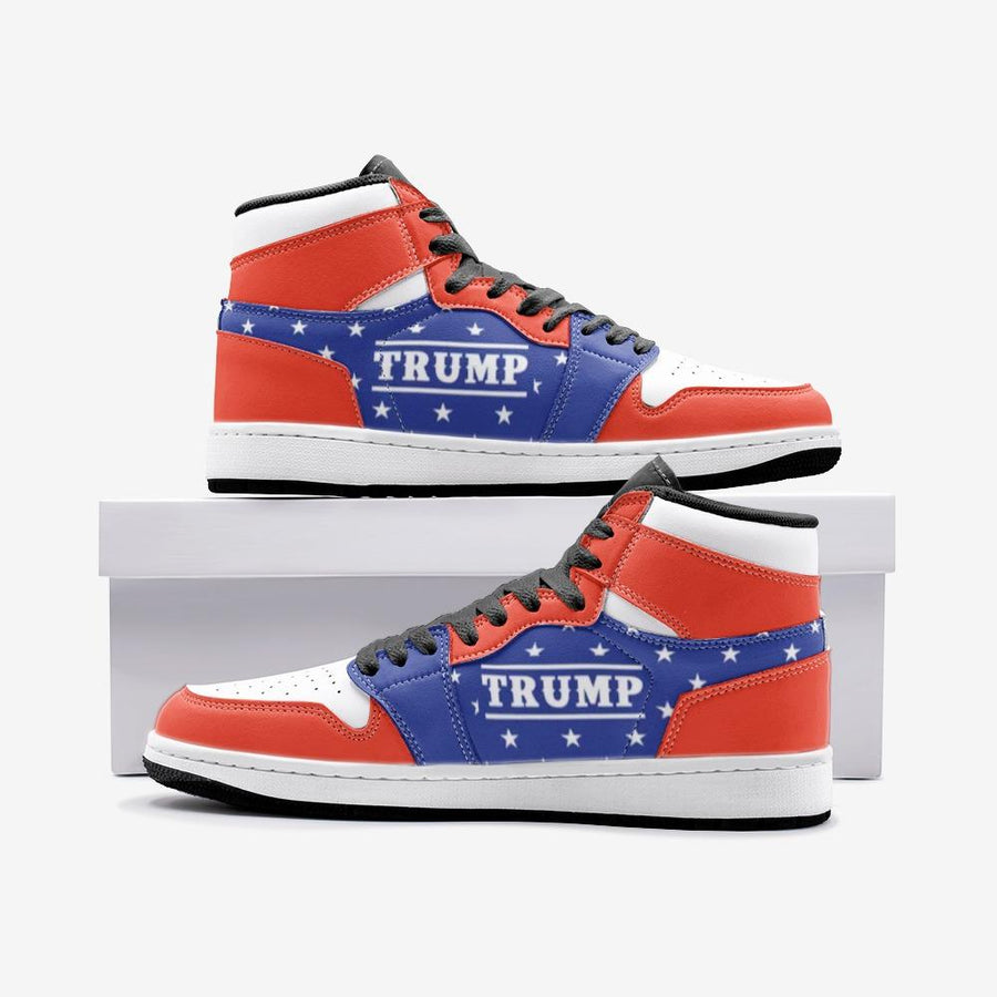 Trump Stars Stripes Patriotic Flag Space Force 1 Shoes