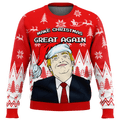 Make Christmas Great Again Premium Ugly Christmas Sweater