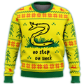 No Step On Snek Premium Ugly Christmas Sweater