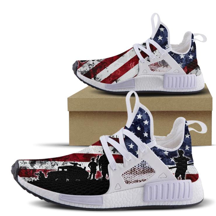 Wally Patriotic American Flag - Men's Casual Shoes | HEYDUDE shoes