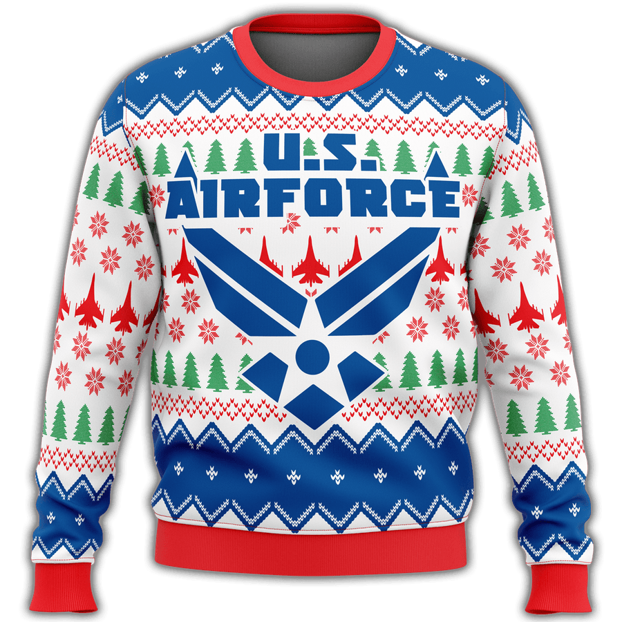 US Air Force Premium Ugly Christmas Sweater