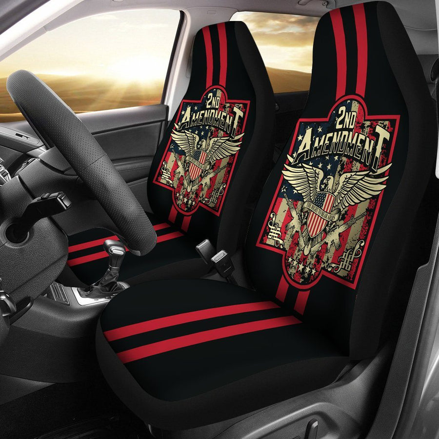 2nd Amendment The right to bear arms Car Seat Cover