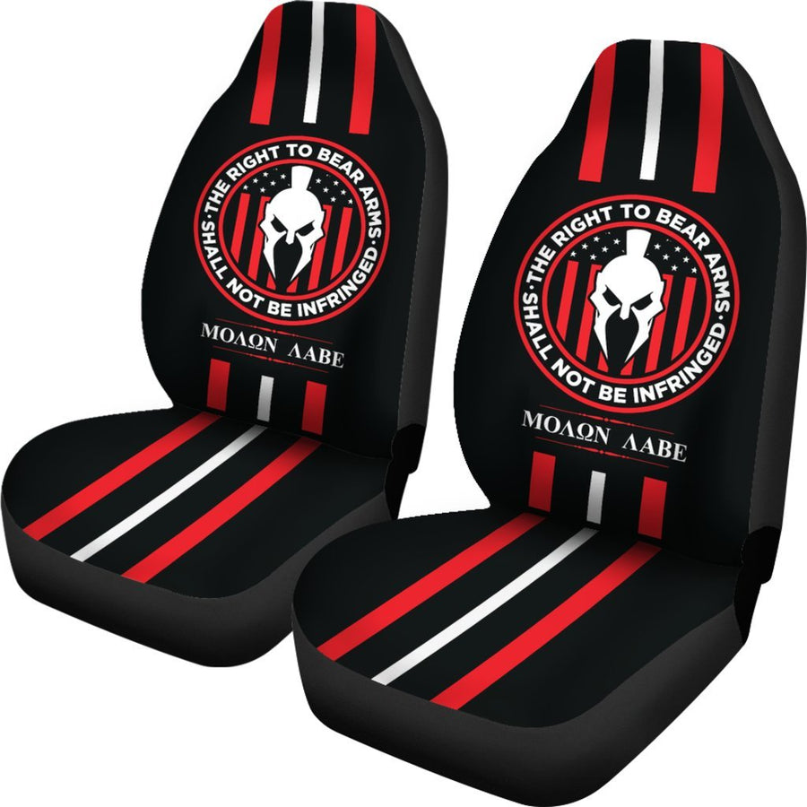 Molon Labe The Right To Bear Arms 2nd Amendment Car Seat Cover
