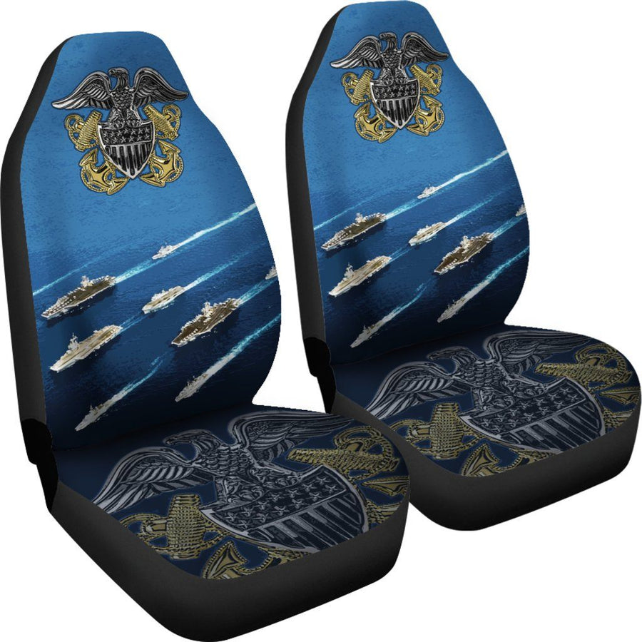 Military Navy Glove Car Seat Covers Set Of 2
