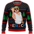 'Merica Premium Ugly Christmas Sweater