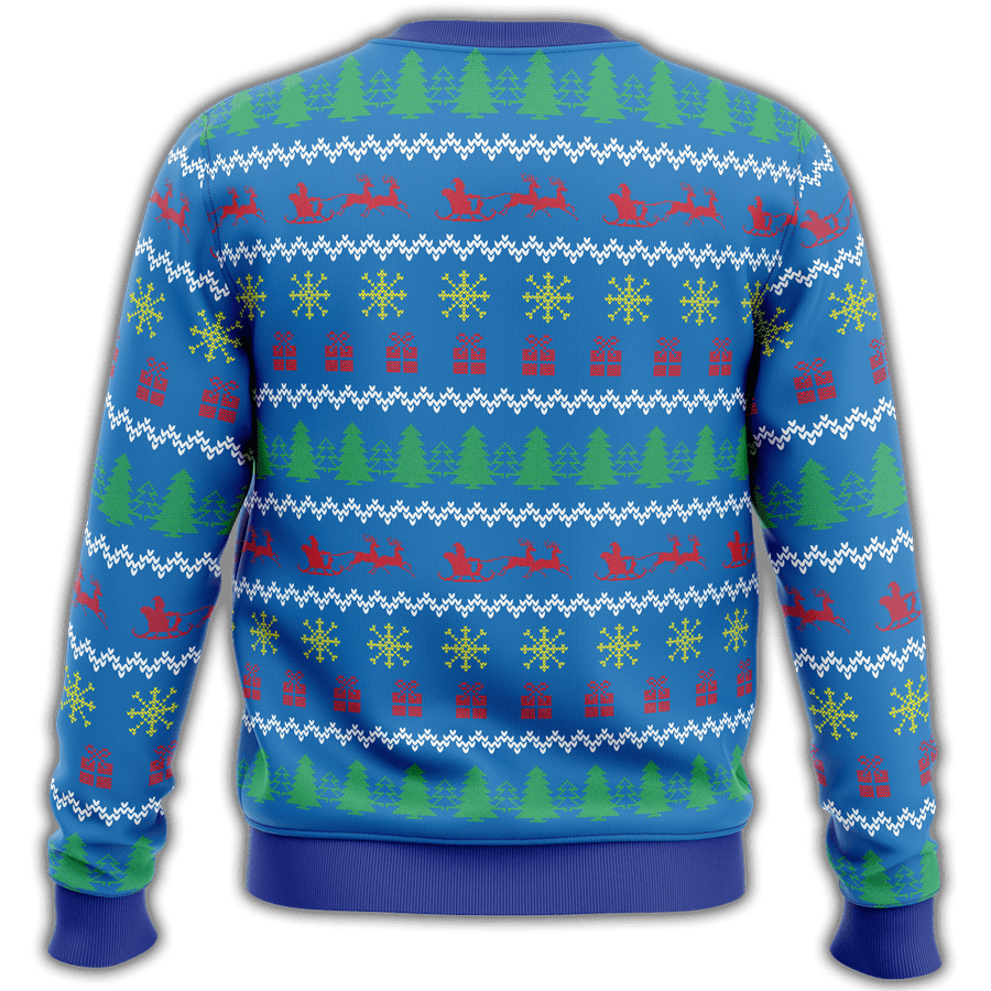 US Navy Anchor Premium Ugly Christmas Sweater
