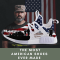 American Flag Military Patriotic Veteran Nomad Shoes