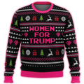 Women For Trump Premium Ugly Christmas Sweater
